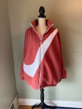 Nike Women's Pink Reversible Loose Fit cz4063-897 XL